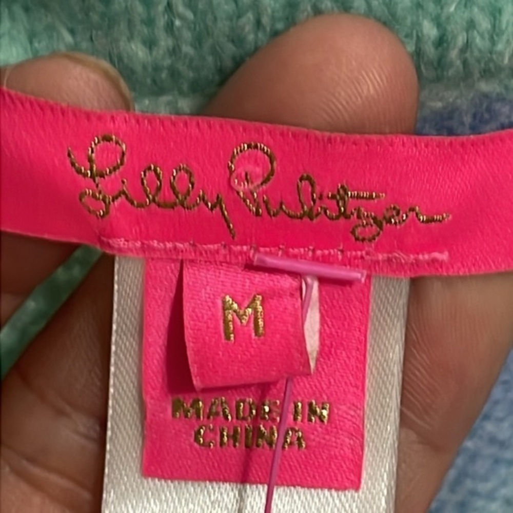 (B5) Lilly Pulitzer‎ Wanetta Sweater Shorts, Size M - Picture 8 of 14